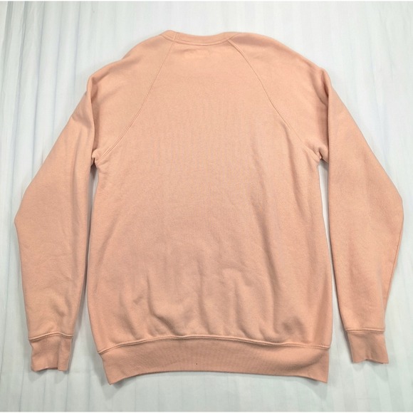 mi. paddle Peach Raglan Sleeve Graphic Pullover Sweatshirt ladies Medium - Picture 2 of 5